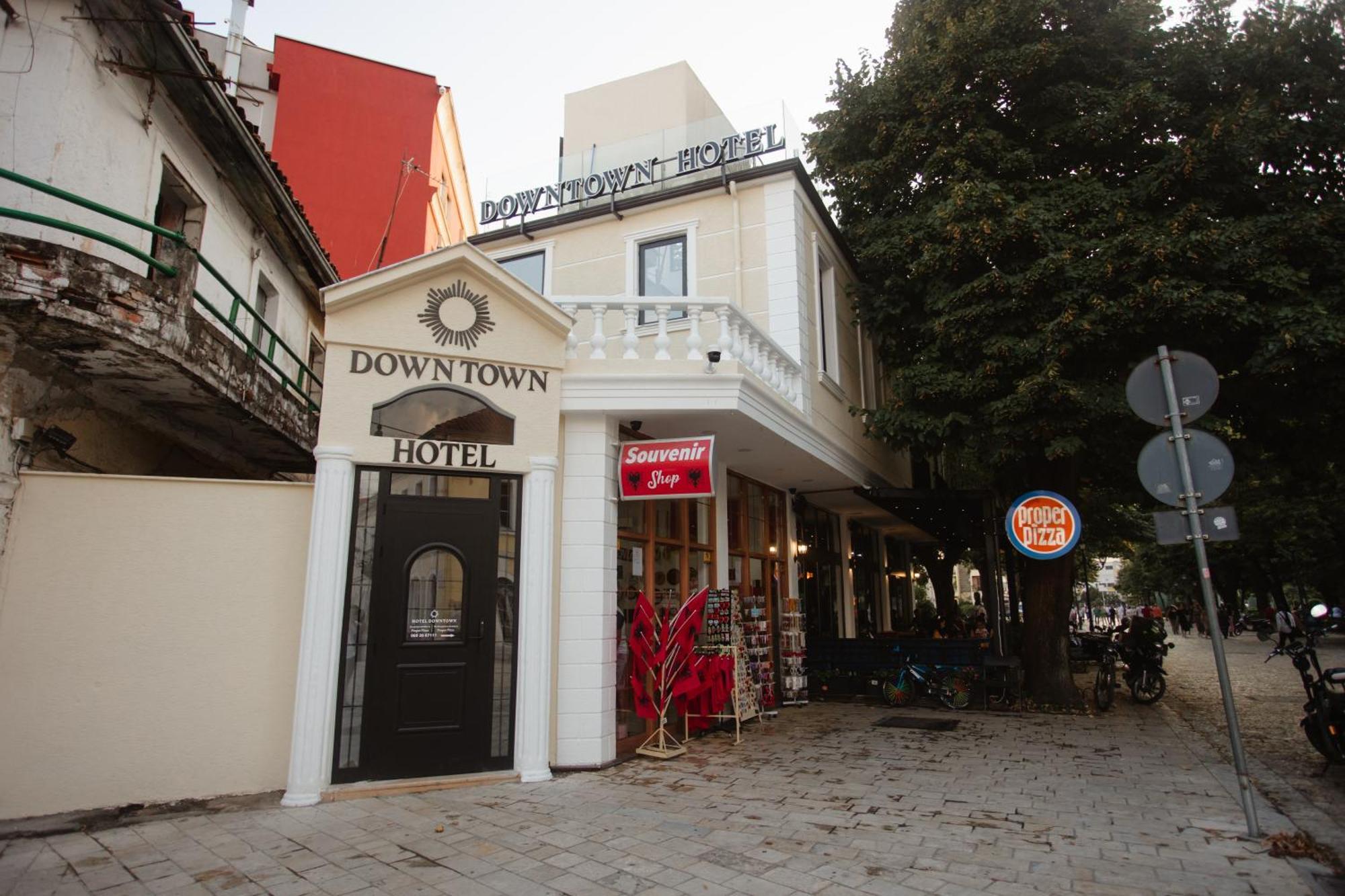 Downtown Hotel Shkoder Ngoại thất bức ảnh