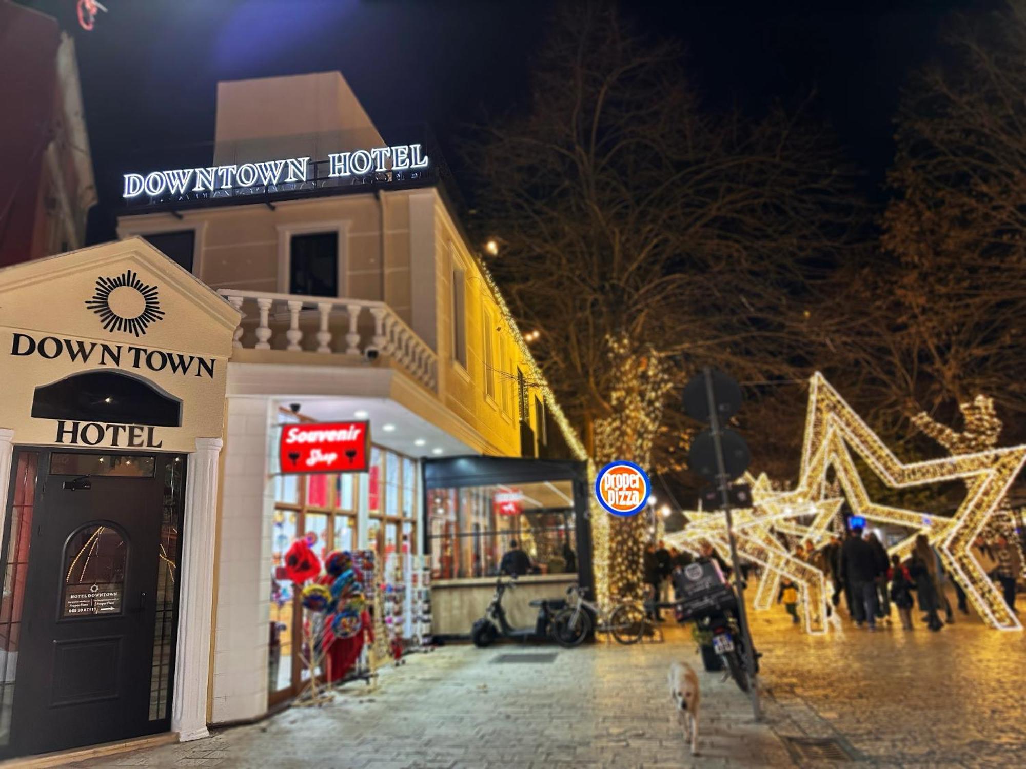Downtown Hotel Shkoder Ngoại thất bức ảnh